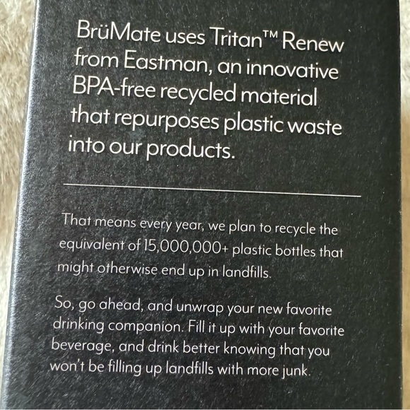 NEW! BRUMATE Onyx Leopard Winesulator 2.0 Wine Canteen 25oz New in Box GORGEOUS! - Picture 14 of 16